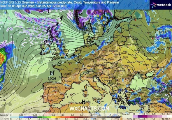 Сказали, якої погоди чекати у перші квітневі вихідні